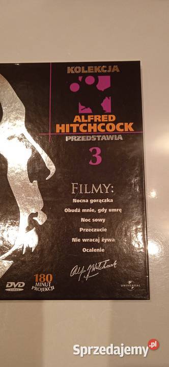 Alfred Hitchcock Kolekcja tom 3 sześć filmów 1 płyta Filmy Bydgoszcz