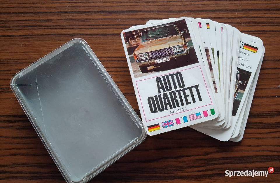 Karty samochodowe Auto Quartett