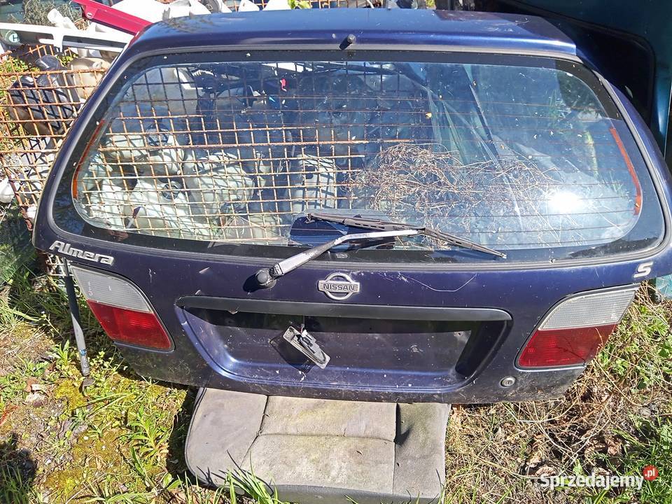 Nissan almera n-15 kompletna klapa tył Mikołów - Sprzedajemy.pl
