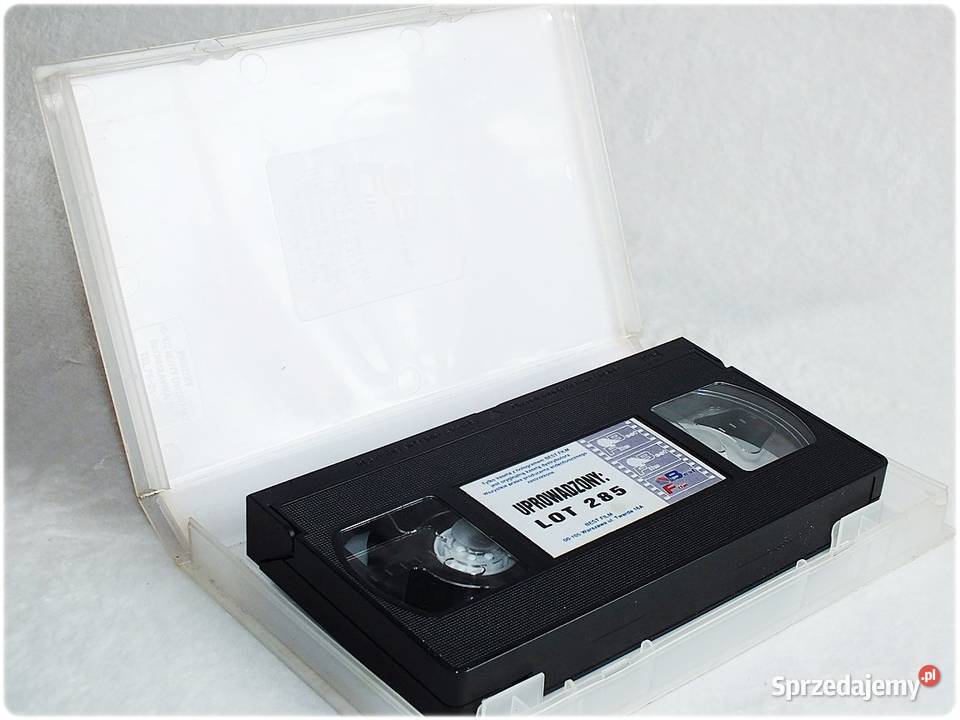 Kaseta VHS Uprowadzony Lot 285 Film na Video lubuskie Żary sprzedam