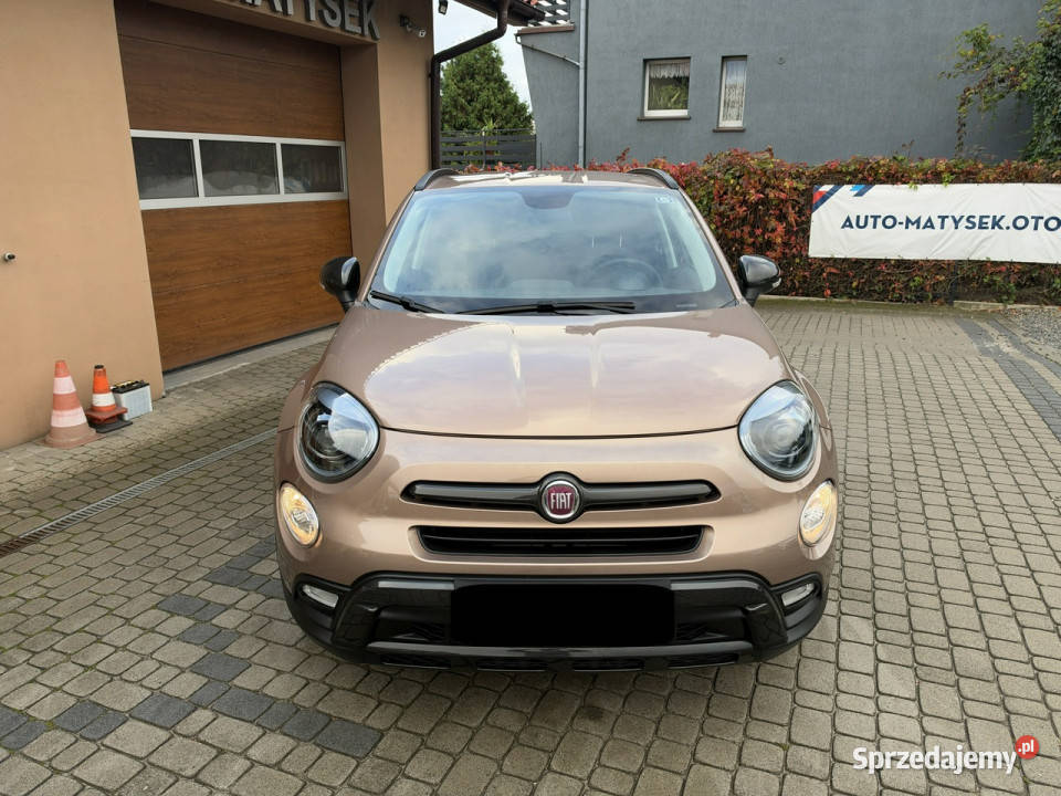 Fiat 500x 14 140 Klimatronik CarPlay Serwis Koła lakier metallic Orzech
