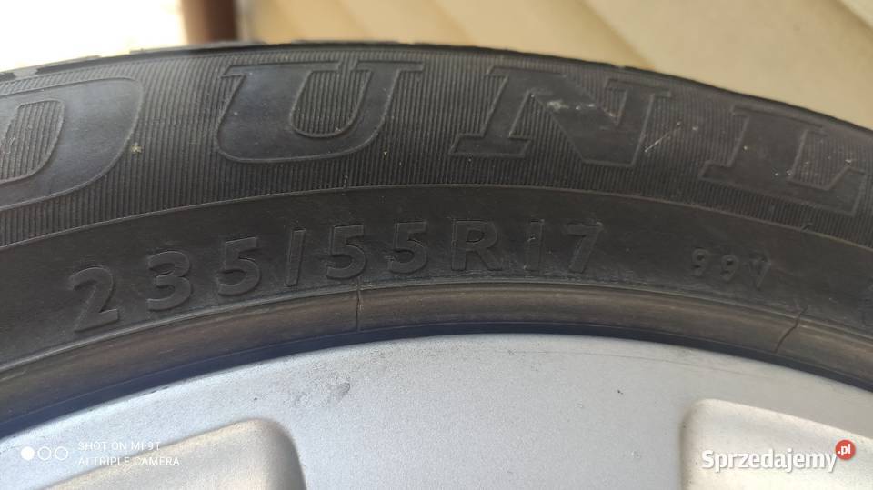 Felgi aluminiowe z oponami letnimi 23555 R17 Białystok sprzedam