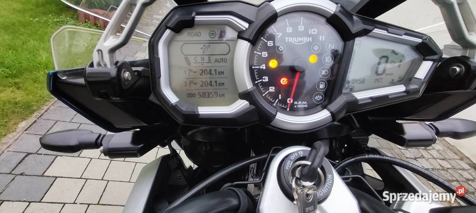 Sprzedam Triumph Tiger 1200 2016 przebieg 58 garażowany Brzesko sprzedam