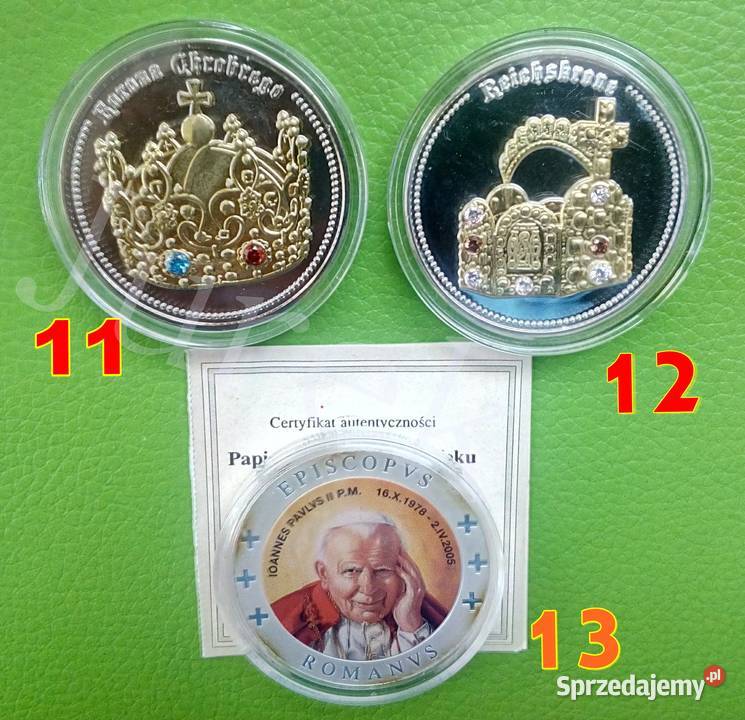 Olbrzym Gigant Moneta Medal Banknot Mieszko 10 śląskie Sosnowiec