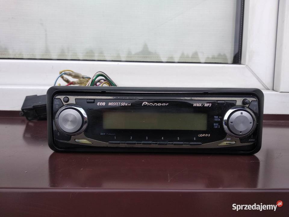Radio samochodowe Pioneer DEHP3600MPB ramka Sieradz