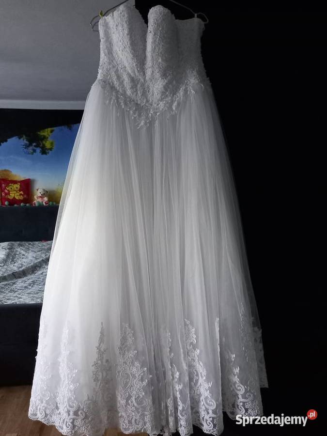 Suknia ślubna princeska Rozmiar uniwersalny Łobżenica