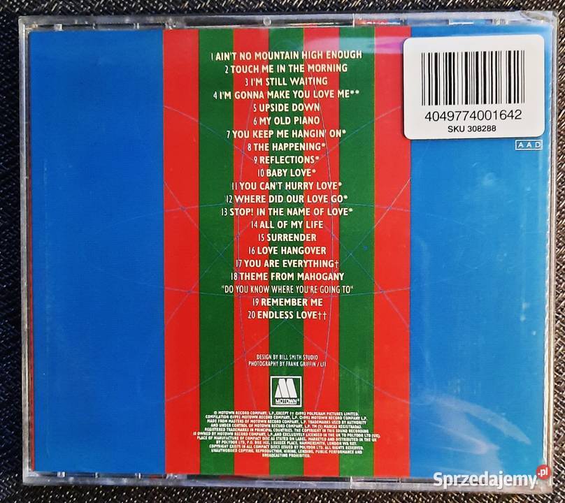 Album CD Wspaniałej DIANA ROSS Album Greatest 1 płyta śląskie Katowice sprzedam