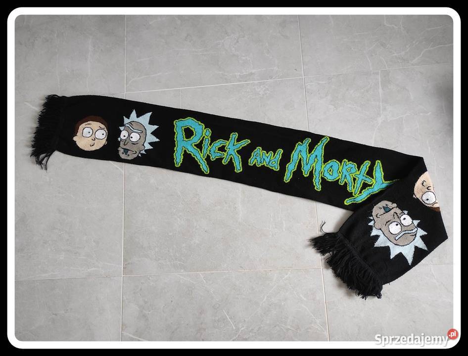 Rick and Morty ciepły szalik uniwersalny Płock sprzedam