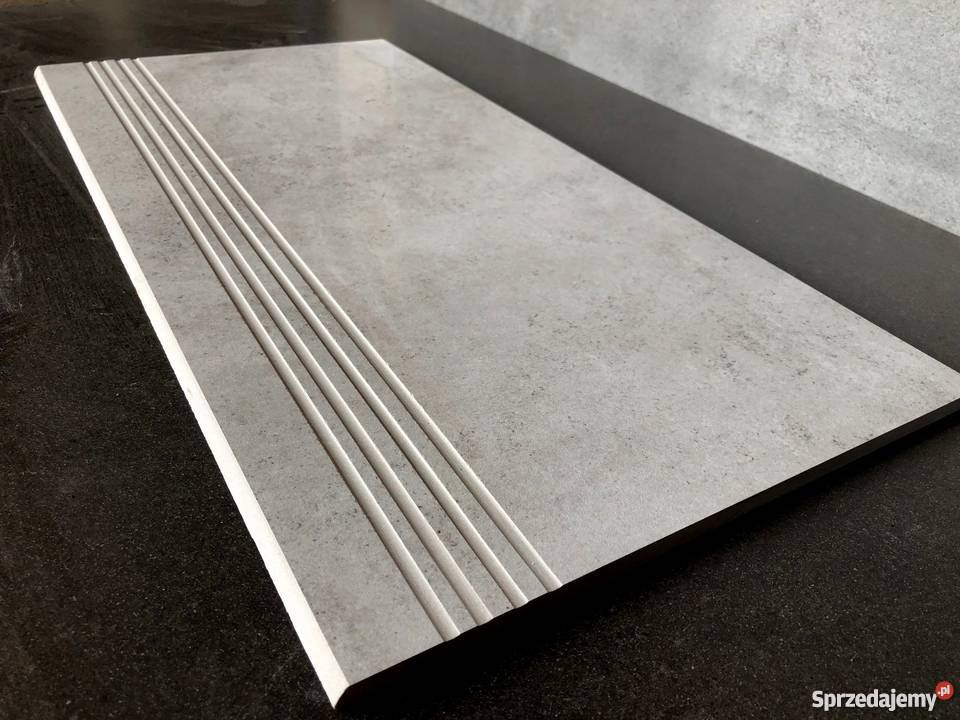 Betonowe schodyszare płytki STRUKTURA BETON Materiały budowlane Łask