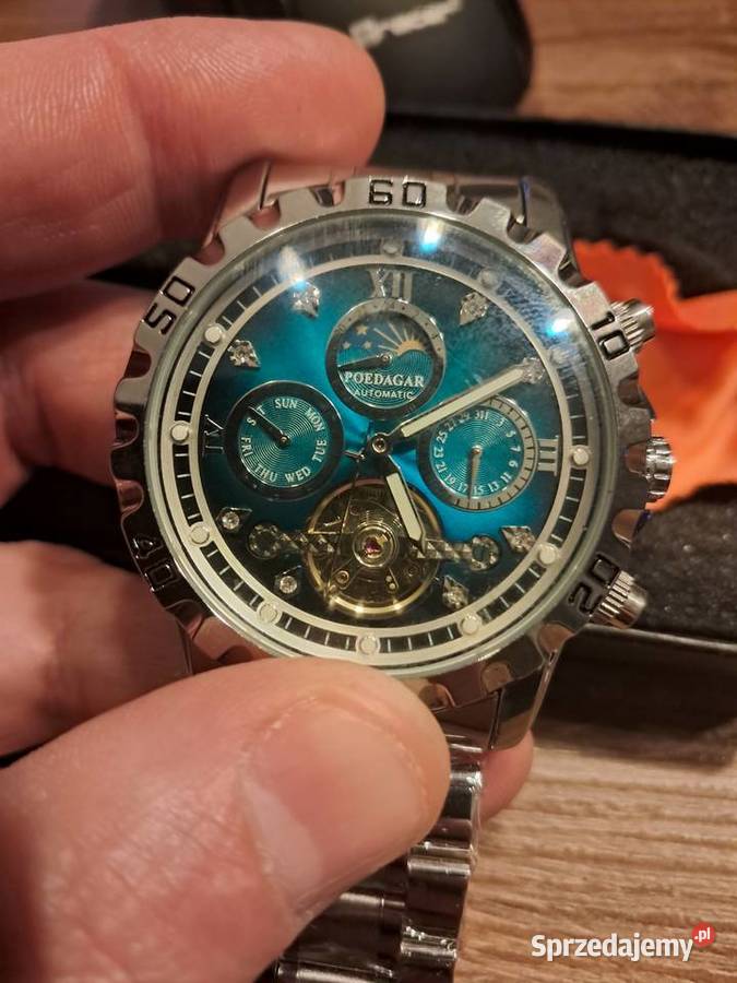 nowy fajny zegarek poedagar 1423 napędzany Sandomierz