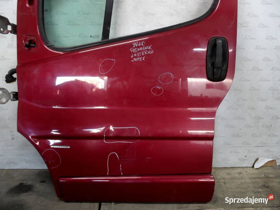 OPEL VIVARO A TRAFIC 07r drzwi lewy przód sprzedam