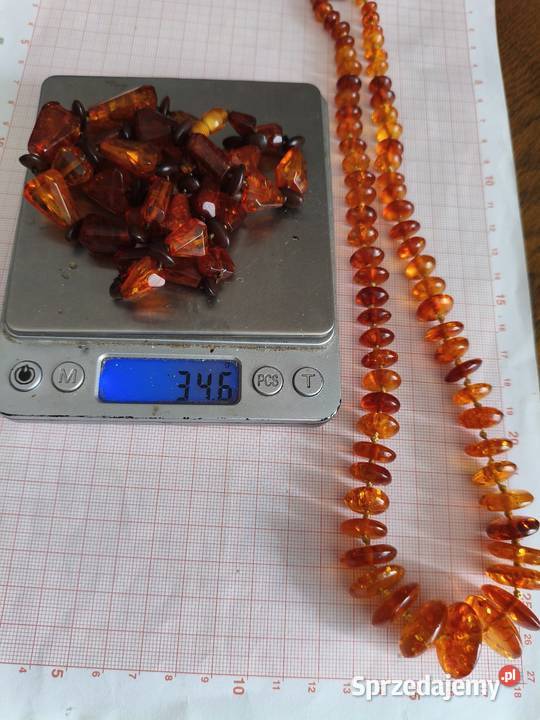 Naszyjnik Bursztyn Baltycki vintage Białystok