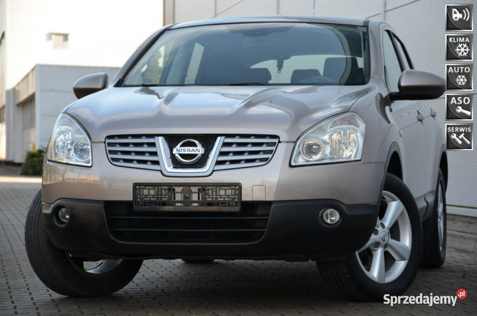 Nissan Qashqai Opłacony 20i 16V Serwis beżowy Kutno