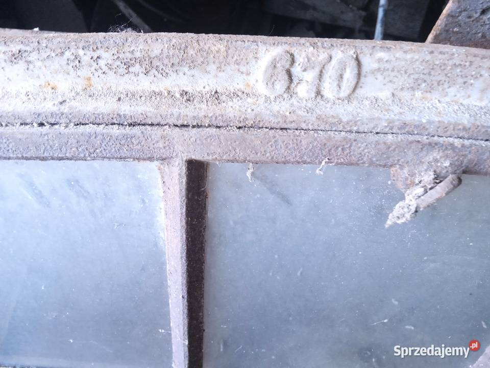 Okna żeliwne Antyki zachodniopomorskie Kozielice