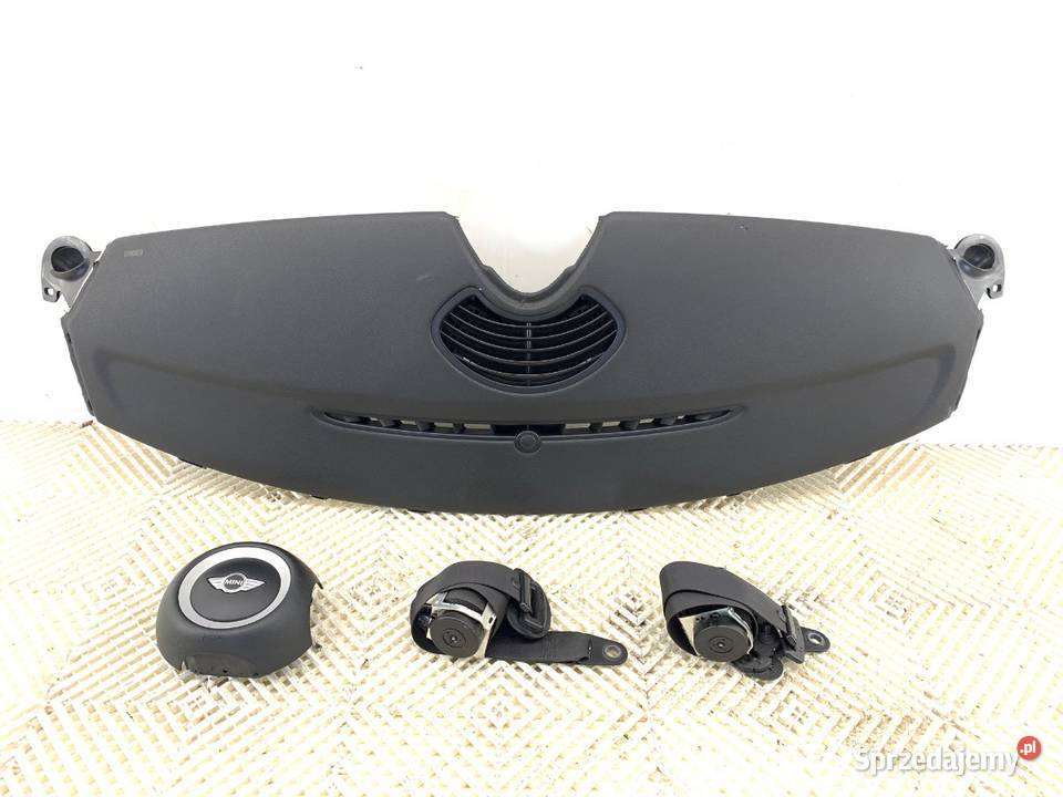 KOKPIT PODUSZKI PASY KOMPLET MINI R56 Hatchback