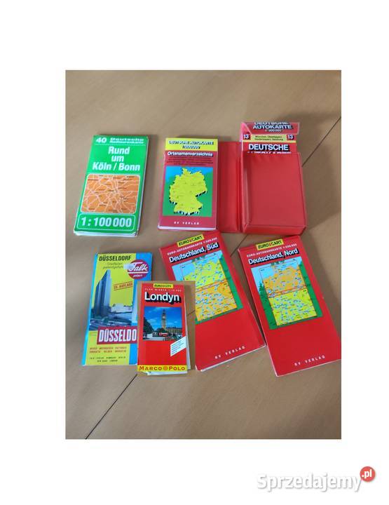 mapy przewodniki samochodowe turystyczne