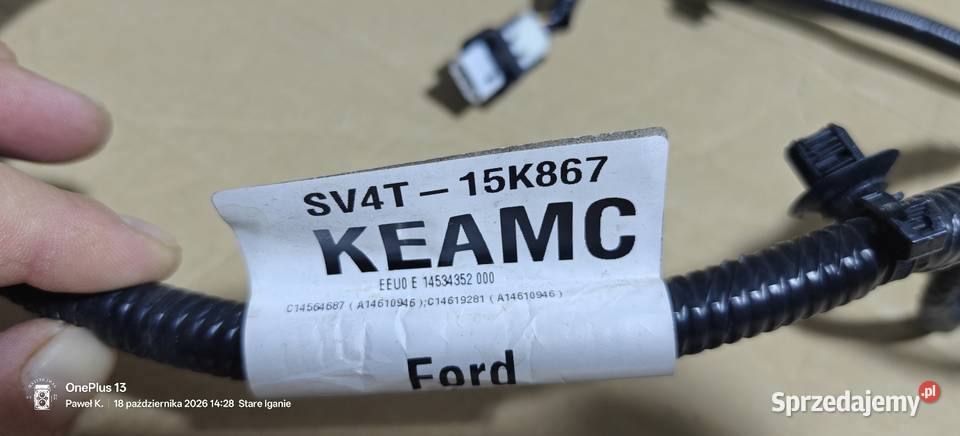 Ford Kuga MK4 Lift 2024 6 PDC wiązka przedniego mazowieckie Stare Iganie