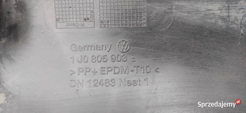 VW Golf lV hokej dokładka spojler zderzaka przód Kiełczewice Dolne