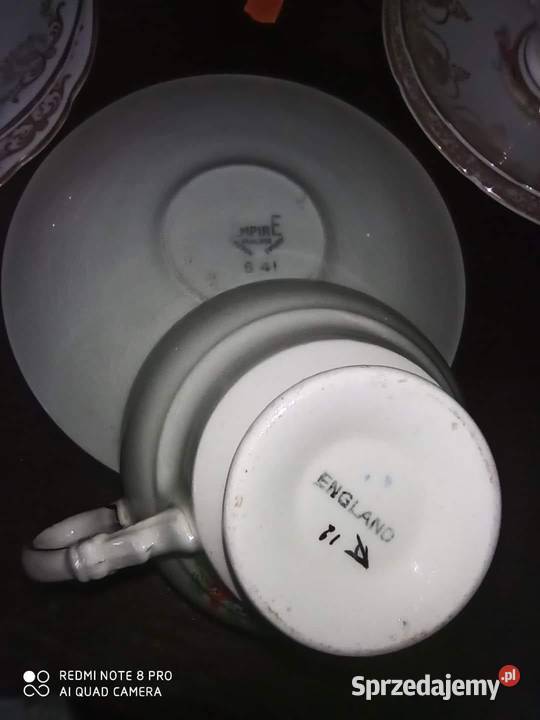 Filiżanka z Damą w ogrodzie Syg Empire England Gdańsk