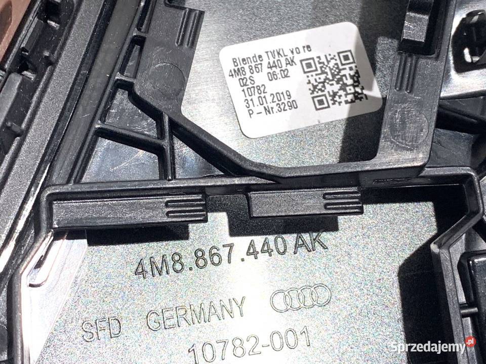 KLAMKA WEWNĘTRZNA PRAWY PRZÓD AUDI Q8 SUV