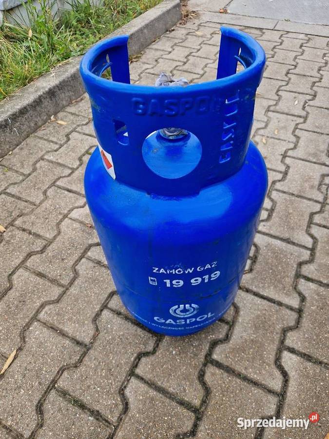 Butla gazowa 11 pełna z kołnierzem i bez z