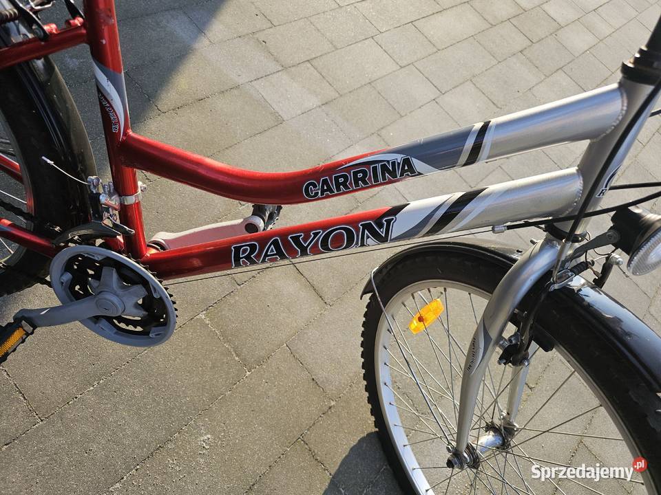 Rower Carina Rayon z niską ramą koła 24 Miejskie Góra