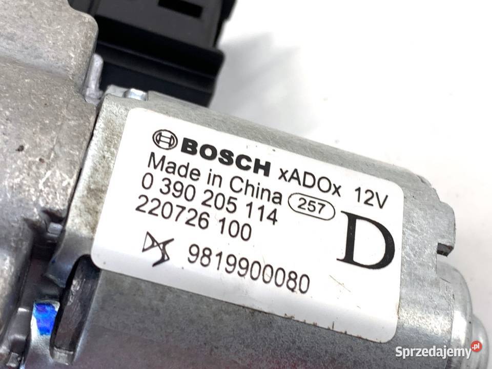 SILNIK WYCIERACZEK TYŁ OPEL CORSA F 0390205114 osobowe