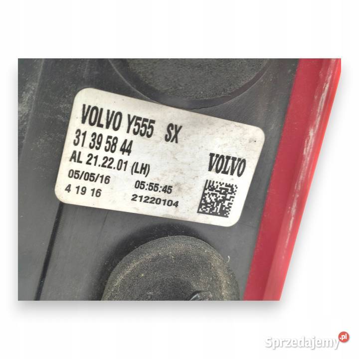 LAMPA LEWA Volvo V40 II 20122019 tylna tylnia Lampy tylne Chełm