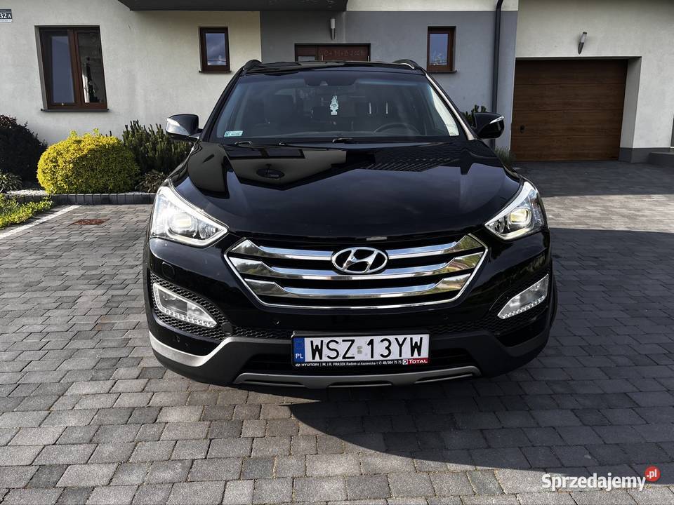 Hyundai Santa Fe III Salon Bezwypadkowy Faktura Zarejestrowany w Polsce Pawłów