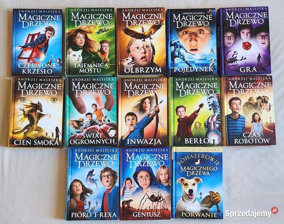 Magiczne drzewo komplet 12 1 Andrzej Maleszka Książki dla dzieci Warszawa