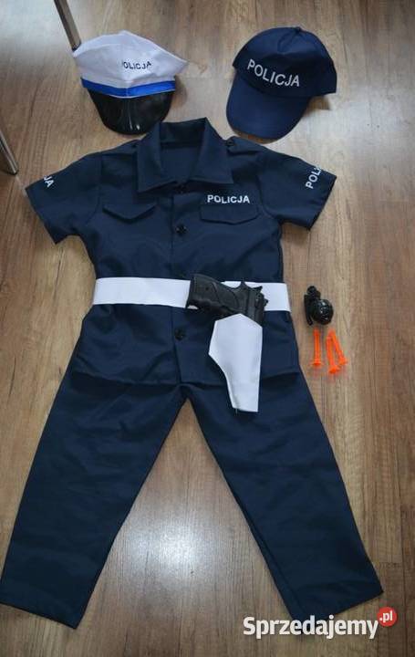 Kostium policjanta 46 lat 4 lata+