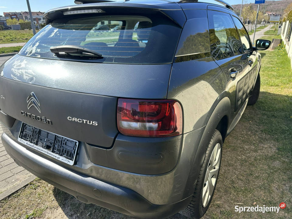 Citroen C4 Cactus Klimatyzacja niski przebieg komputer pokładowy Wejherowo sprzedam