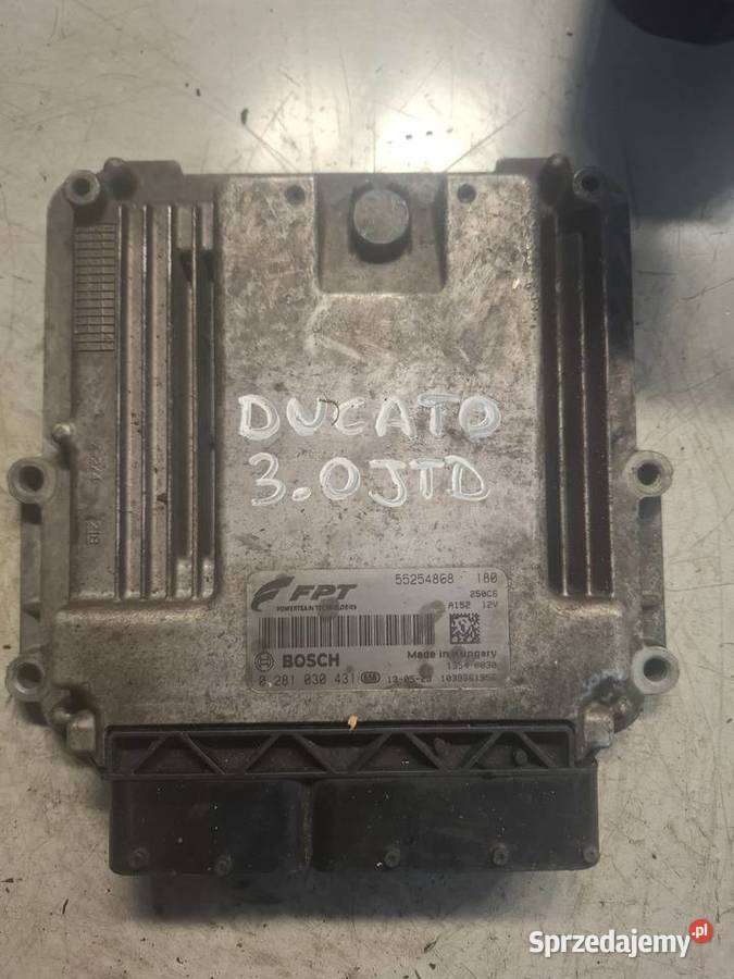 FIAT DUCATO III JUMPER BOXER 30 JTD HDI komputer Kielce sprzedam
