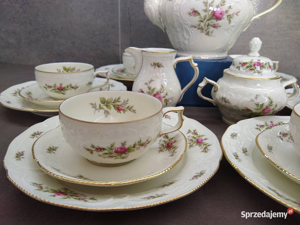 Serwis herbata Rosenthal Sanssouci Ramona Porcelana i szkło wielkopolskie Kalisz