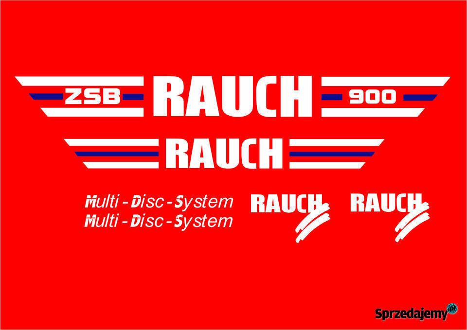 naklejki rauch zsb 900 Jeżewo