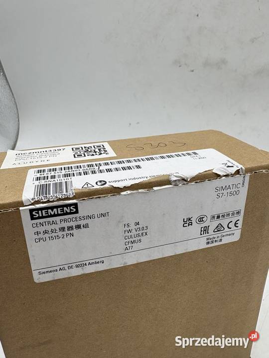 Siemens S1500 6ES7 5152AN030AB0 CPU Warszawa