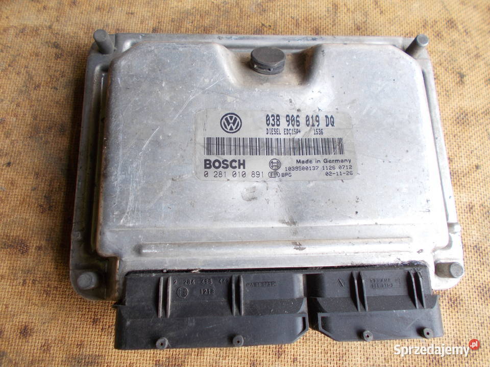 seat IBIZA 19tdi ASZ komputer 0281010891 lubelskie Zamość sprzedam