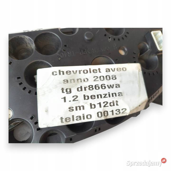 LICZNIK ZEGARY 96814468 Chevrolet Aveo II 12 14 Chełm sprzedam