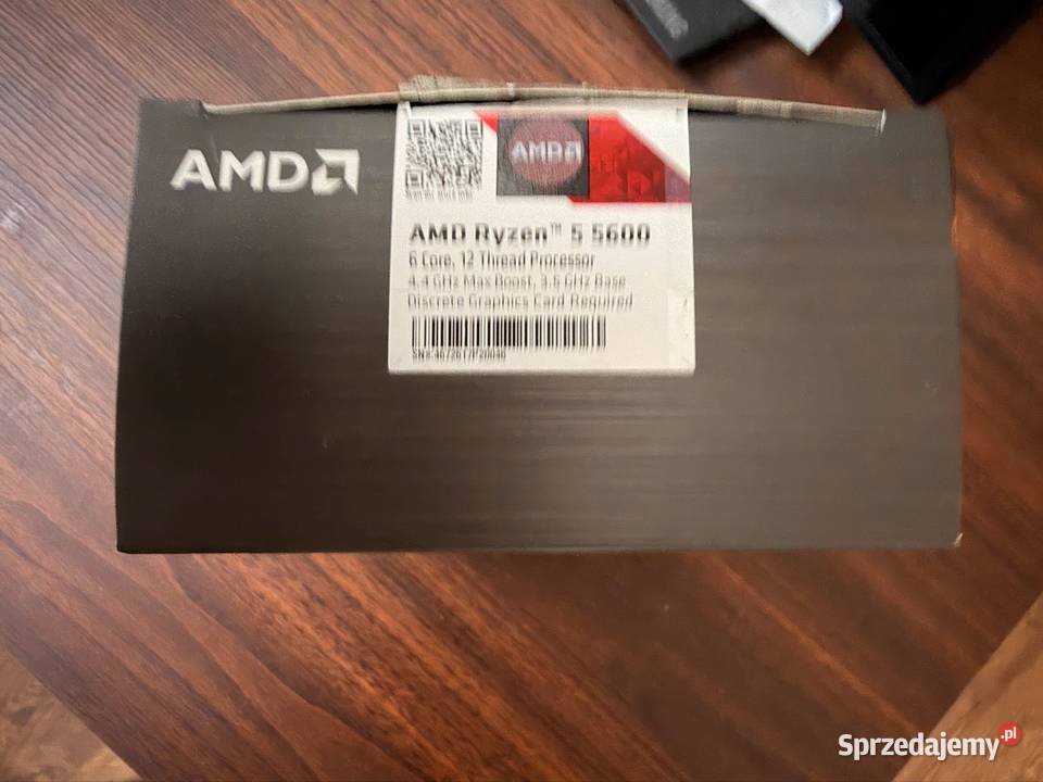 Procesor AMD Ryzen 5 5600 fabryczne nowe kujawsko-pomorskie Biskupiec