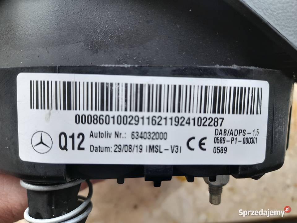 poduszka powietrzna kierowcy amg lift w176 w156 Jastrzębie-Zdrój