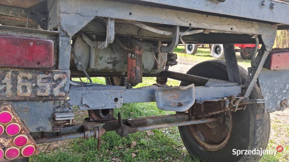 Przyczepa wywrotka Autosan d44 d35 2 stronna Tarnogród