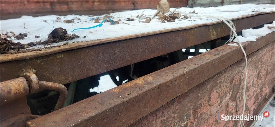 przyczepa wywrotka 2 strony zarejestrowana Gostynin