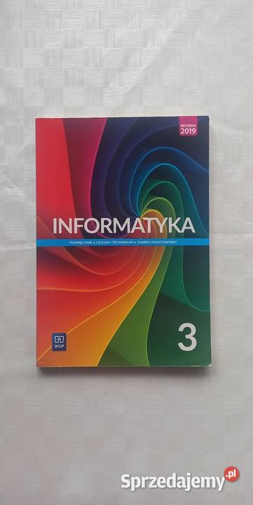 Informatyka 3 podręcznik liceum i technikum miękka Małkinia Górna