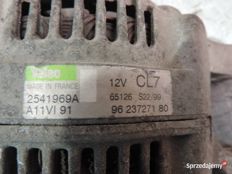 ALTERNATOR PEUGEOT 206 CITROEN C3 14 8V Nowy Sącz