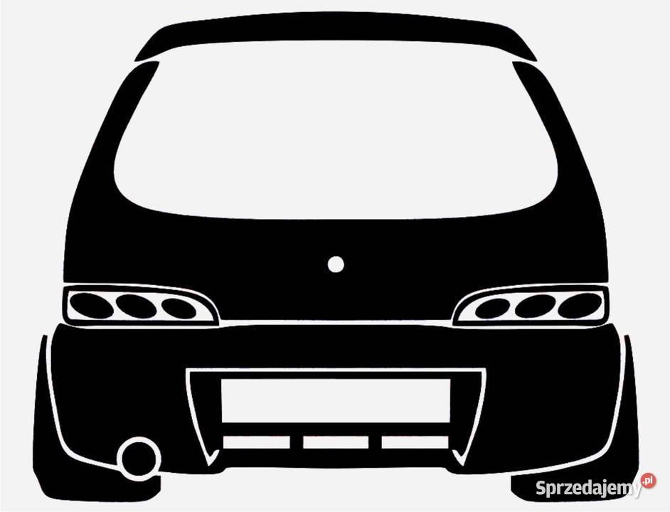 Naklejka Fiat Seicento