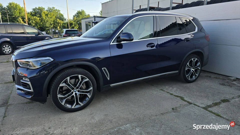 BMW X5 Polski Salon krajowy 88000 przebiegu G05 X5 Szczecin