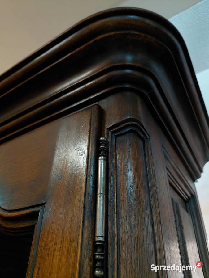 Stylowy kredens witryna do jadalni lite drewno Antyki, Sztuka, Kolekcje Białystok