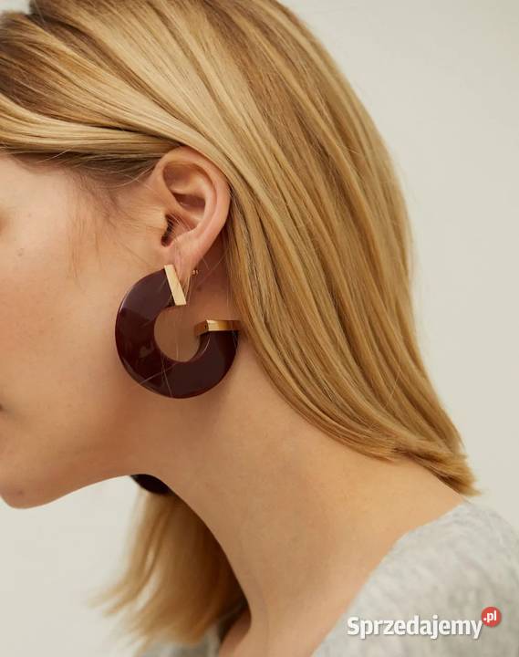 Parfois kolczyki w kolorze WINA TREND Zamość