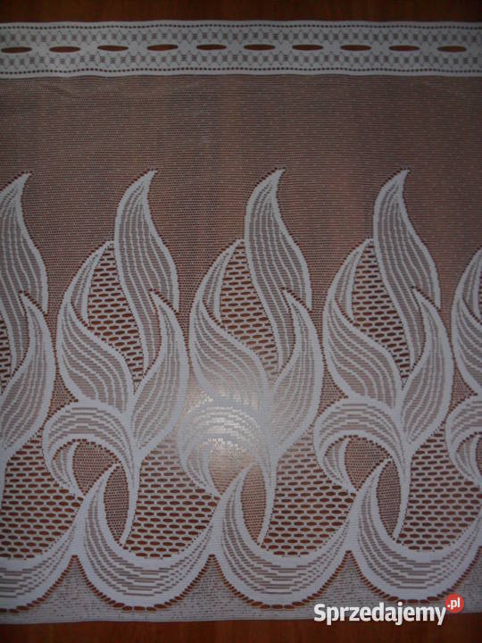 zazdroska krótka firanka 65 biała Wystrój okien Wrocław