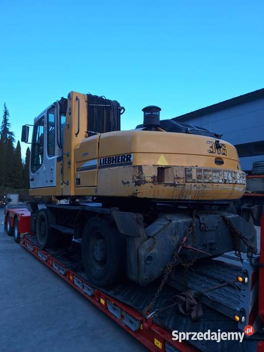Koparko ładowarka Liebherr A316 Rok produkcji 2007 Koparko ładowarki